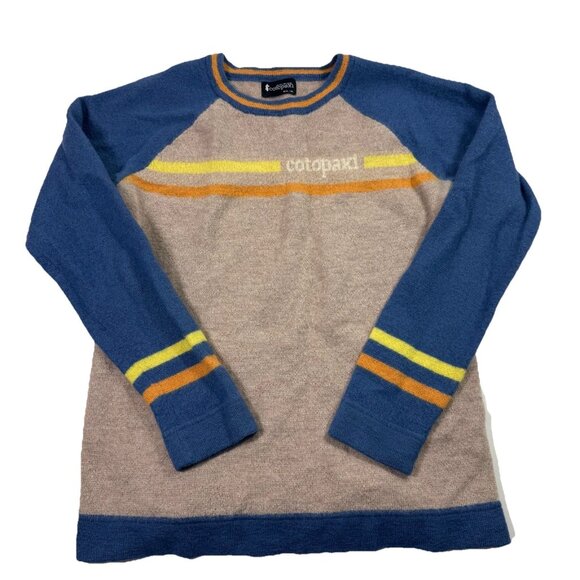 Cotopaxi Unisex Sunrise Libre Sweater Cashllama Wool Size Womens XL Mens L - Picture 1 of 6